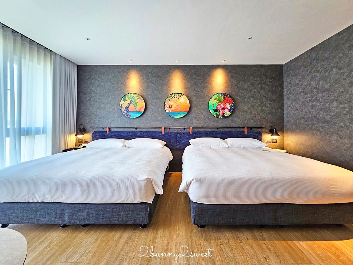 台南住宿「捷絲旅台南虎山館」仁德文青設計旅店，露天鏡面泳池，走路到哈利波特世界 @兔兒毛毛姊妹花