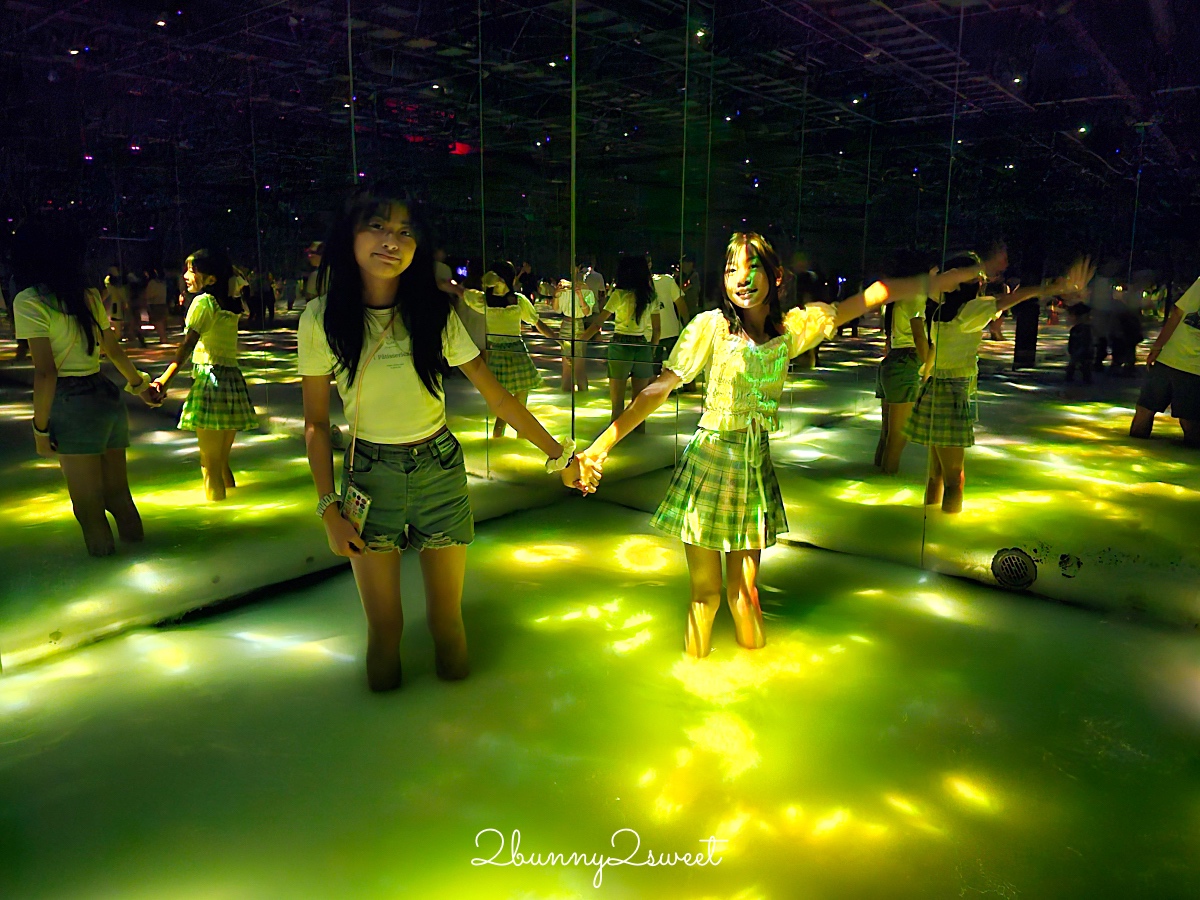 東京景點推薦｜teamLab Planets 豐洲沉浸式美術館體驗、拍照秘訣、穿搭建議 @兔兒毛毛姊妹花