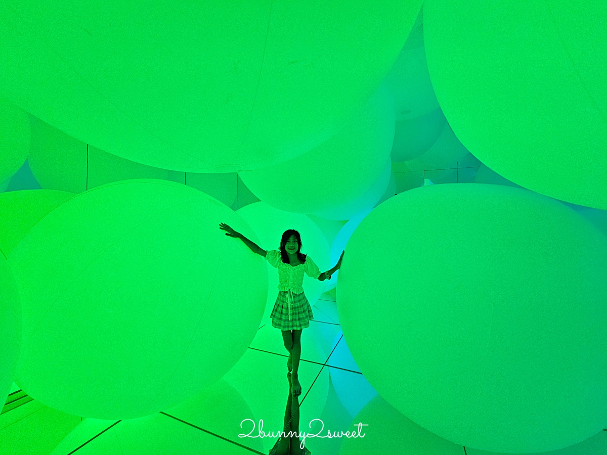 東京景點推薦｜teamLab Planets 豐洲沉浸式美術館體驗、拍照秘訣、穿搭建議 @兔兒毛毛姊妹花