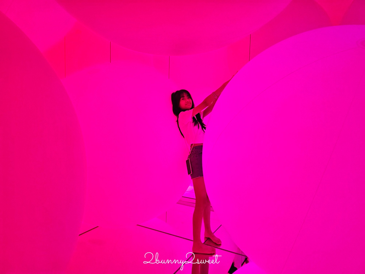 東京景點推薦｜teamLab Planets 豐洲沉浸式美術館體驗、拍照秘訣、穿搭建議 @兔兒毛毛姊妹花