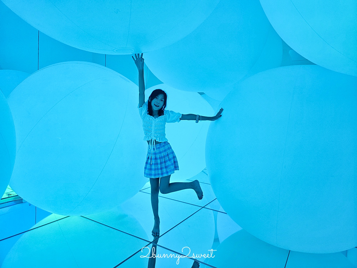 東京景點推薦｜teamLab Planets 豐洲沉浸式美術館體驗、拍照秘訣、穿搭建議 @兔兒毛毛姊妹花