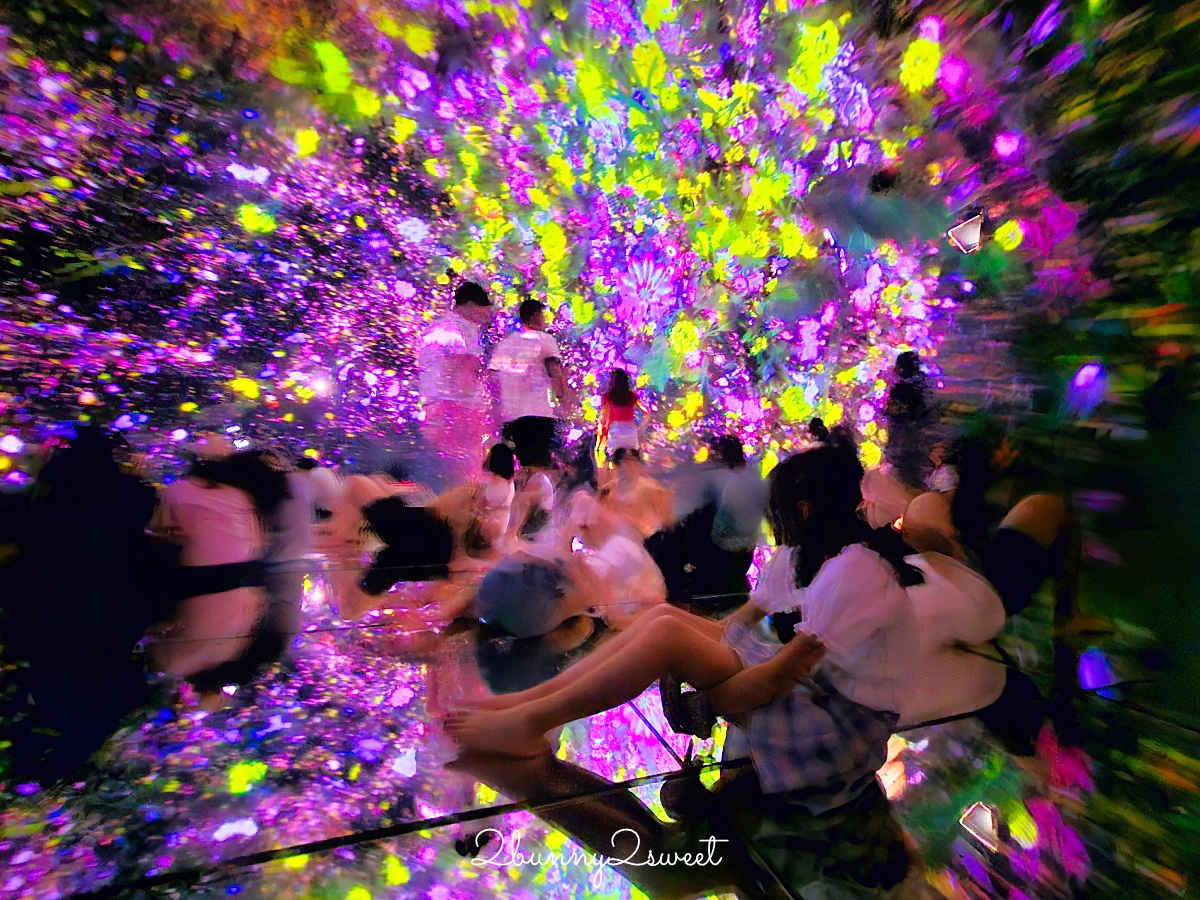 東京景點推薦｜teamLab Planets 豐洲沉浸式美術館體驗、拍照秘訣、穿搭建議 @兔兒毛毛姊妹花