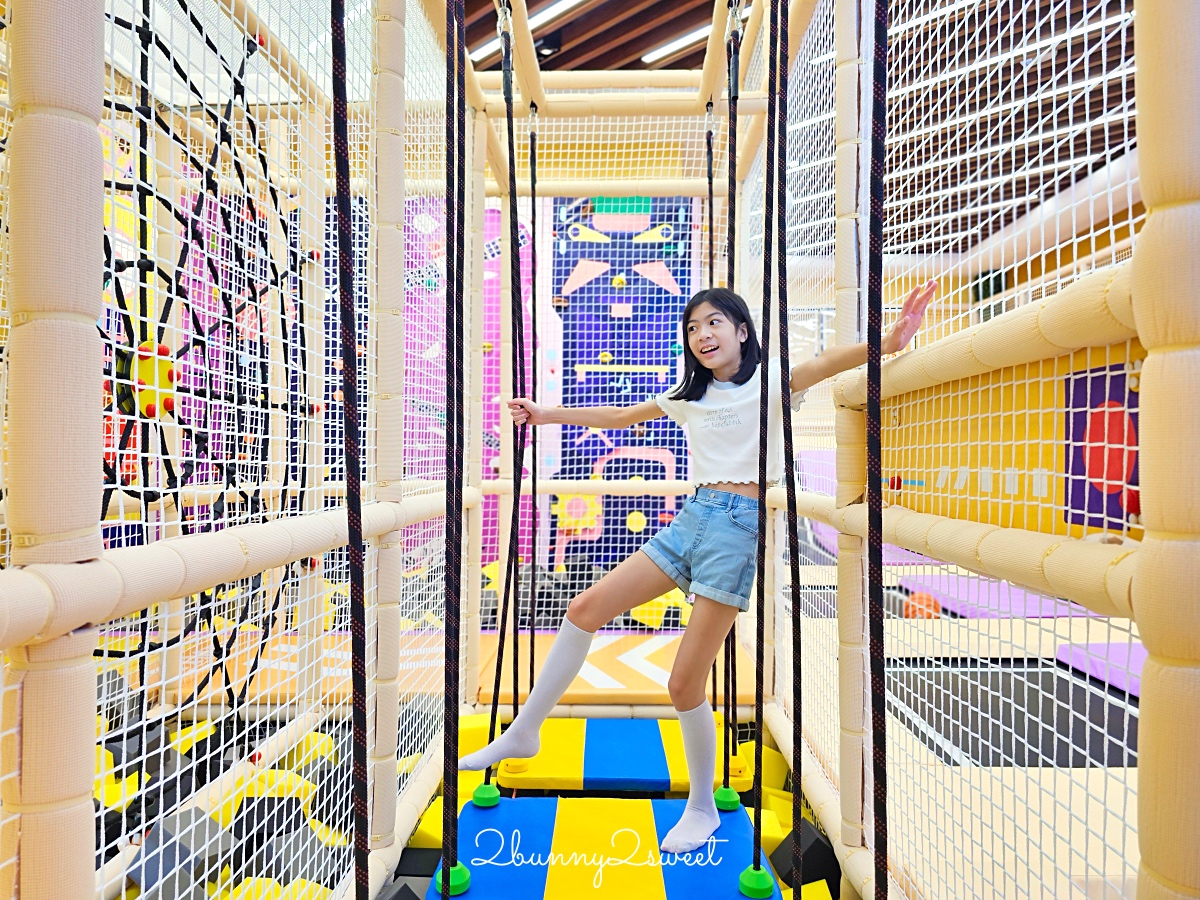 台北室內樂園｜新店樂米樂園北美館：裕隆城450坪質感親子樂園，放電雨天室內景點 @兔兒毛毛姊妹花