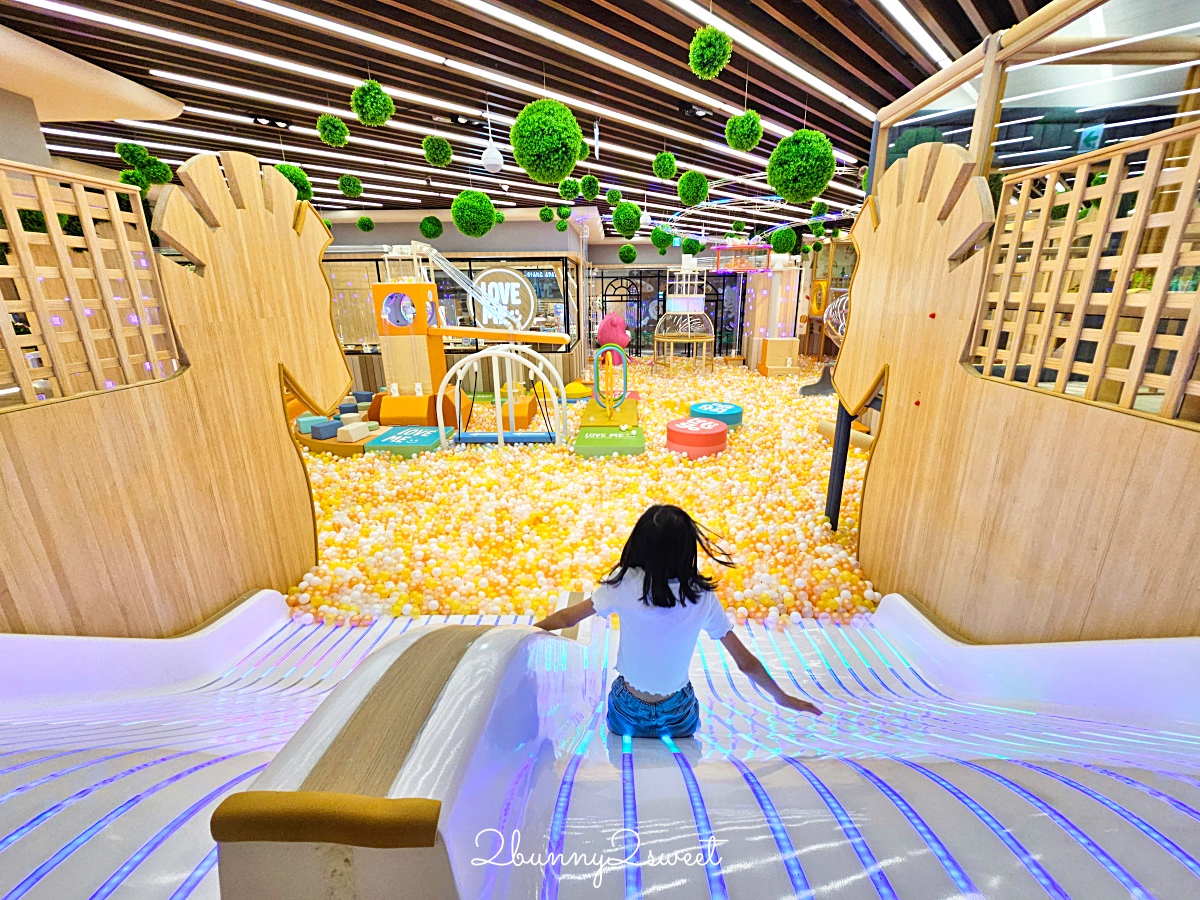 台北室內樂園｜新店樂米樂園北美館：裕隆城450坪質感親子樂園，放電雨天室內景點 @兔兒毛毛姊妹花