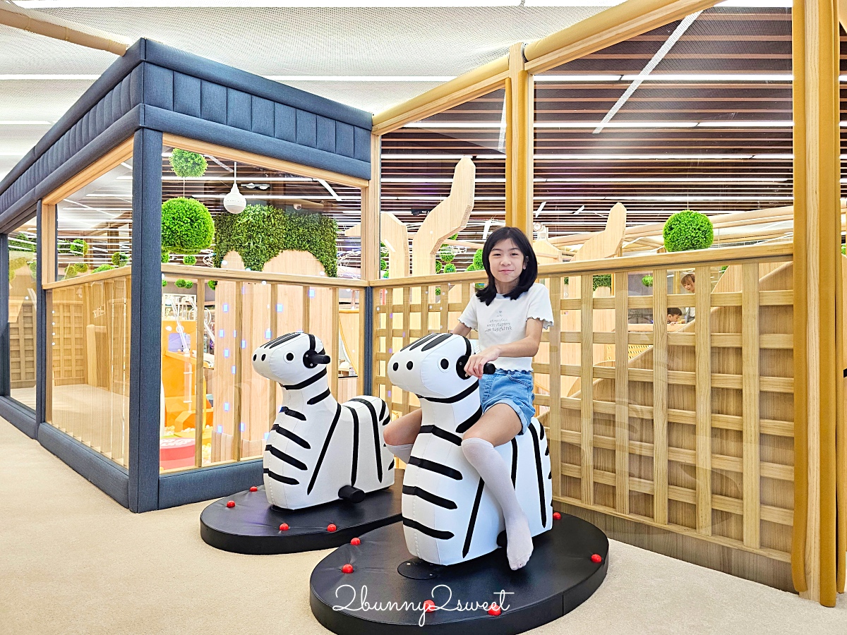台北室內樂園｜新店樂米樂園北美館：裕隆城450坪質感親子樂園，放電雨天室內景點 @兔兒毛毛姊妹花