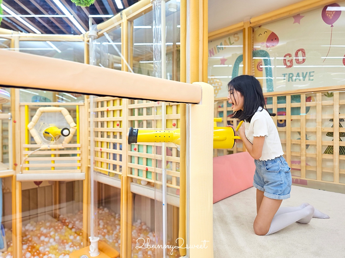 台北室內樂園｜新店樂米樂園北美館：裕隆城450坪質感親子樂園，放電雨天室內景點 @兔兒毛毛姊妹花