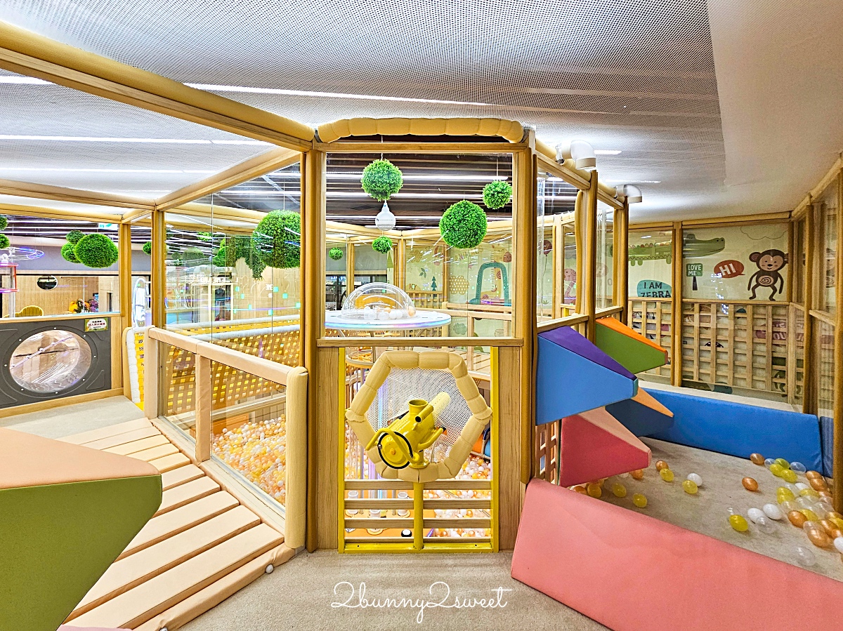 台北室內樂園｜新店樂米樂園北美館：裕隆城450坪質感親子樂園，放電雨天室內景點 @兔兒毛毛姊妹花
