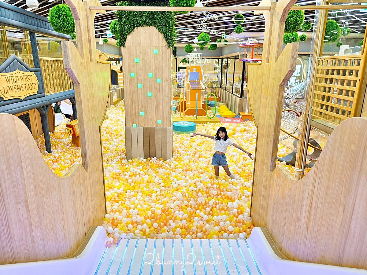 台北室內樂園｜新店樂米樂園北美館：裕隆城450坪質感親子樂園，放電雨天室內景點 @兔兒毛毛姊妹花