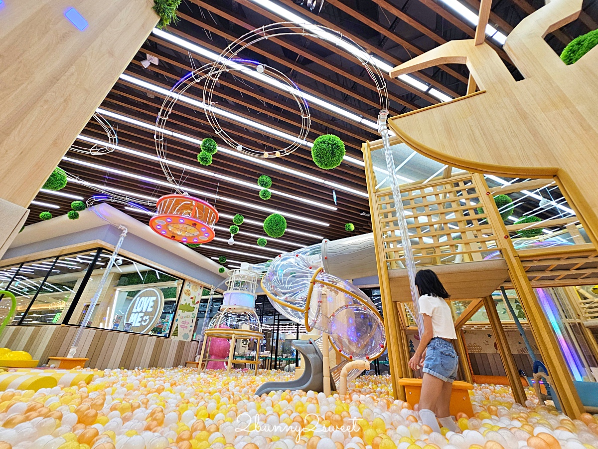 台北室內樂園｜新店樂米樂園北美館：裕隆城450坪質感親子樂園，放電雨天室內景點 @兔兒毛毛姊妹花