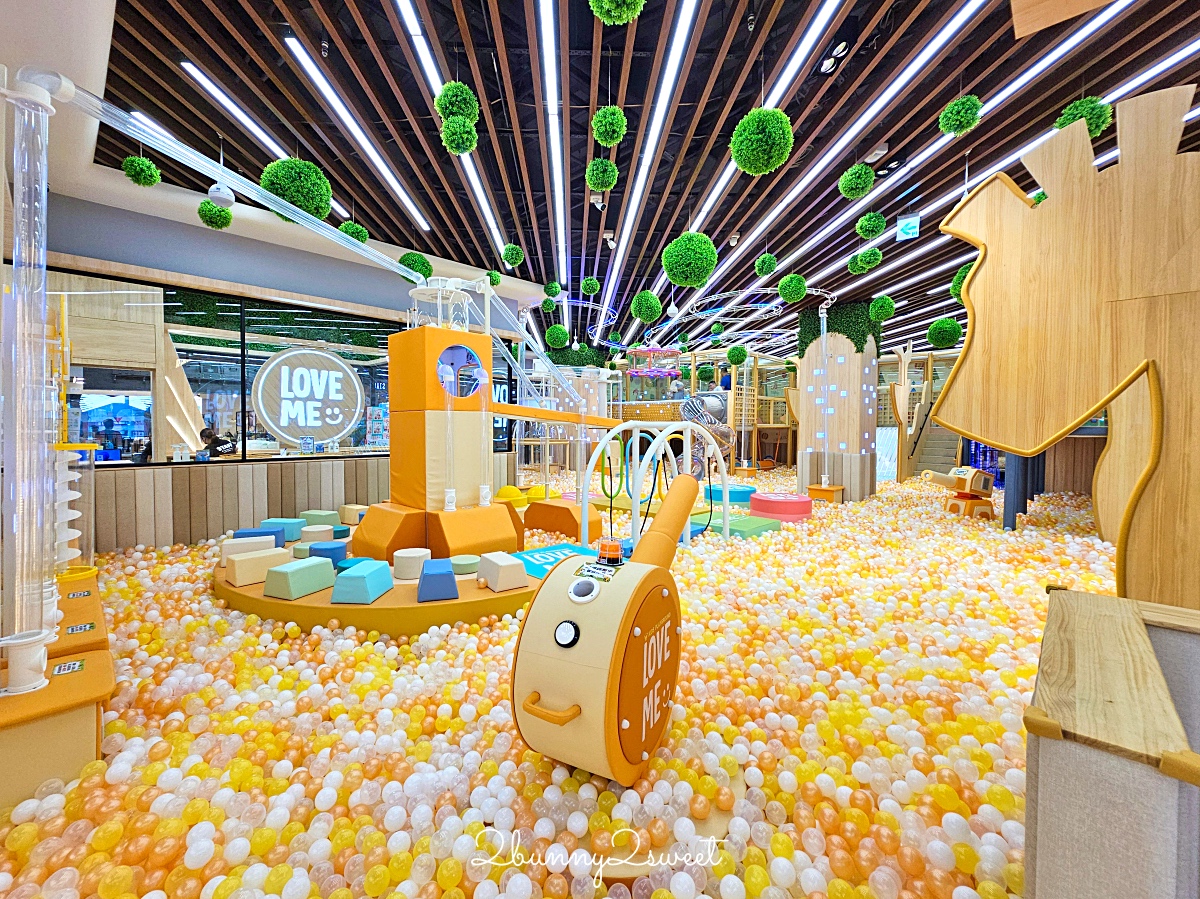 台北室內樂園｜新店樂米樂園北美館：裕隆城450坪質感親子樂園，放電雨天室內景點 @兔兒毛毛姊妹花