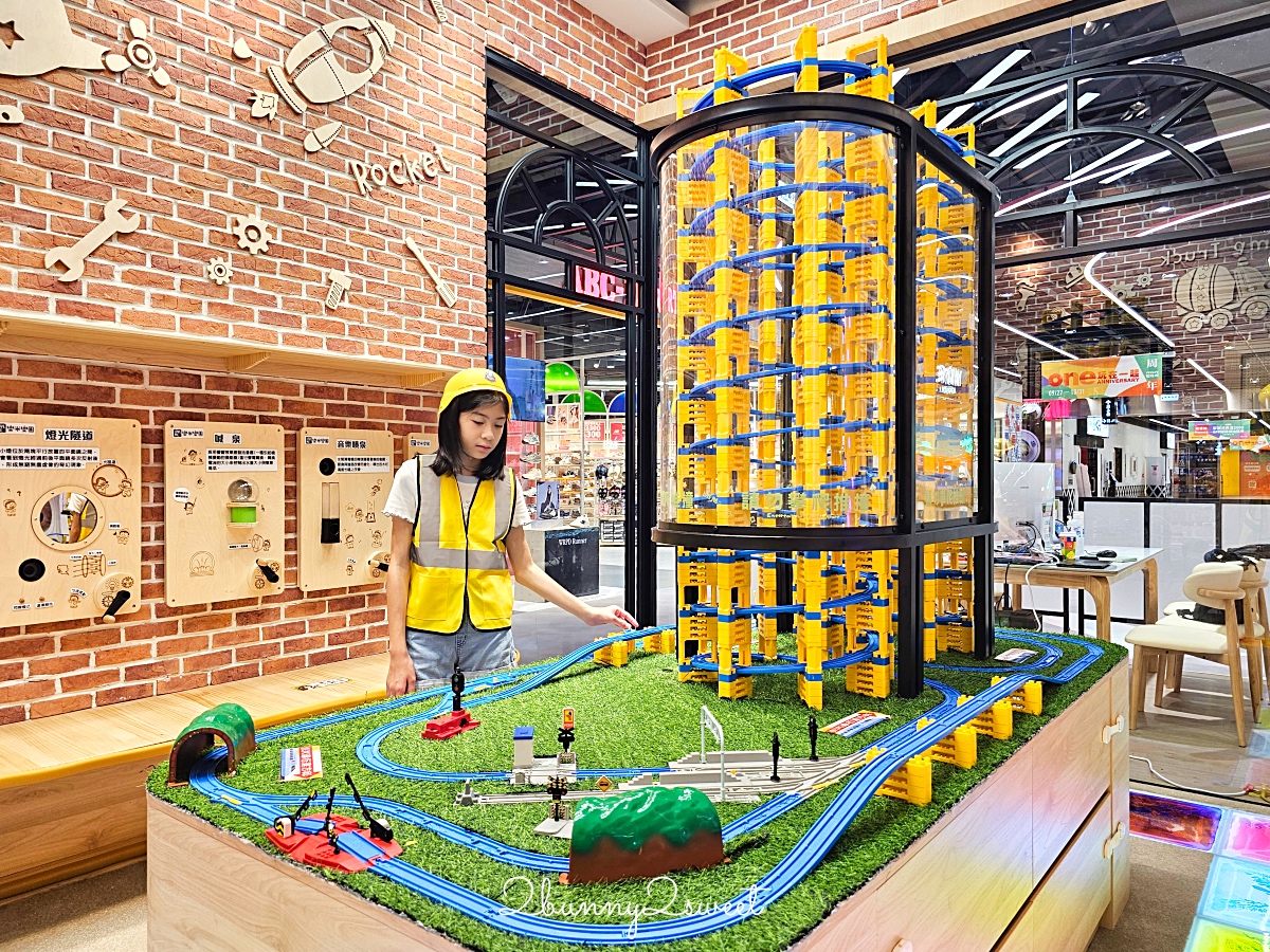 台北室內樂園｜新店樂米樂園北美館：裕隆城450坪質感親子樂園，放電雨天室內景點 @兔兒毛毛姊妹花