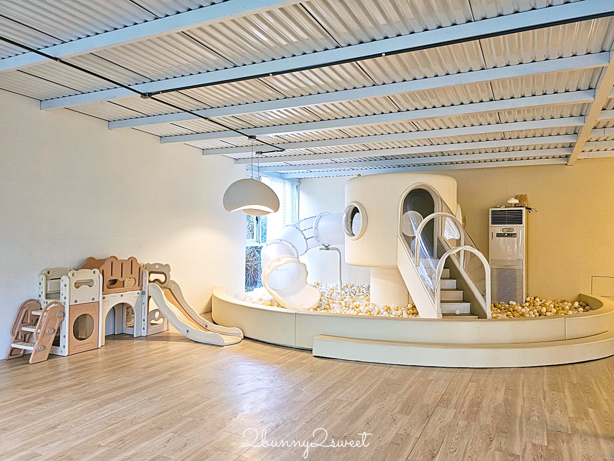 【好田森林】彰化親子景點～滑草、空中卡丁車、恐龍造景、親子餐廳與戶外遊戲區 @兔兒毛毛姊妹花