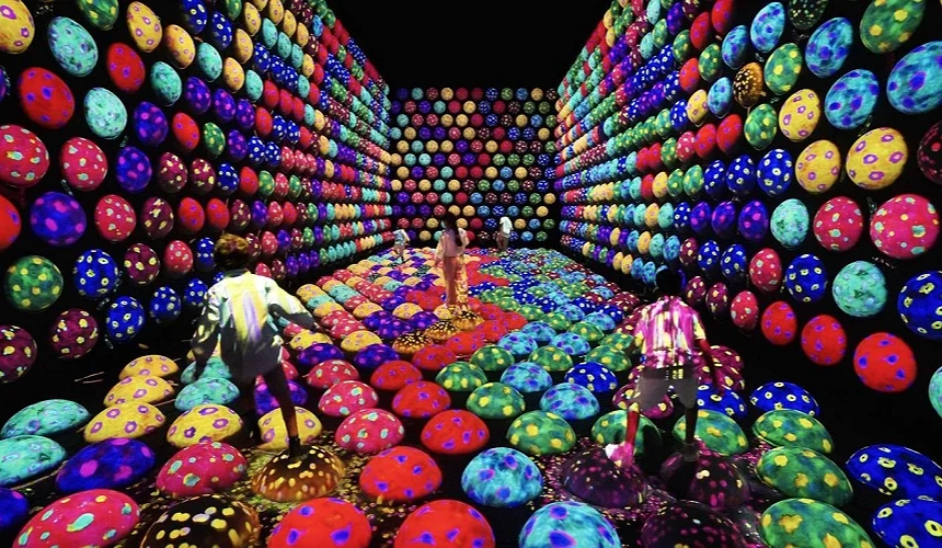 東京景點推薦｜teamLab Planets 豐洲沉浸式美術館體驗、拍照秘訣、穿搭建議 @兔兒毛毛姊妹花