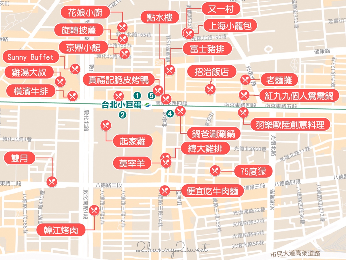 台北小巨蛋美食24選～平價小吃、特色餐廳、異國美食、吃到飽通通有!! @兔兒毛毛姊妹花