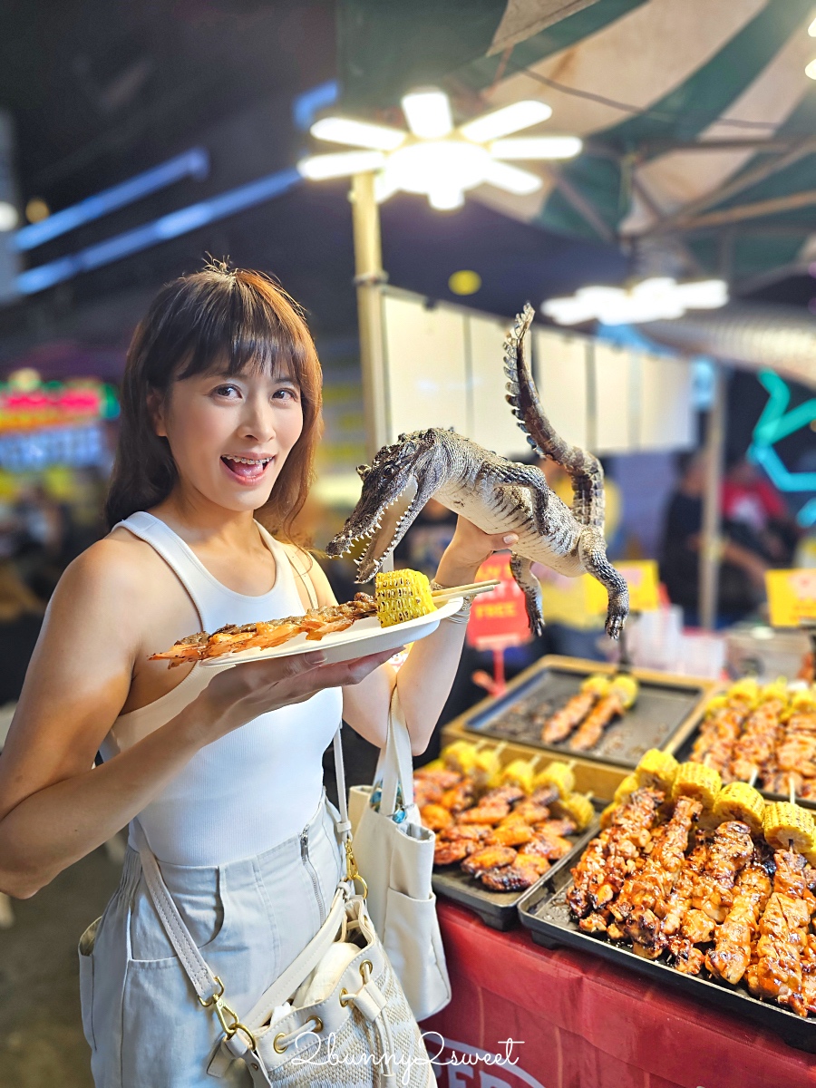 泰國曼谷「帕蓬夜市」BTS Sala Daeng 出站就到，越夜越熱鬧的辣妹夜市、夜店一條街 @兔兒毛毛姊妹花