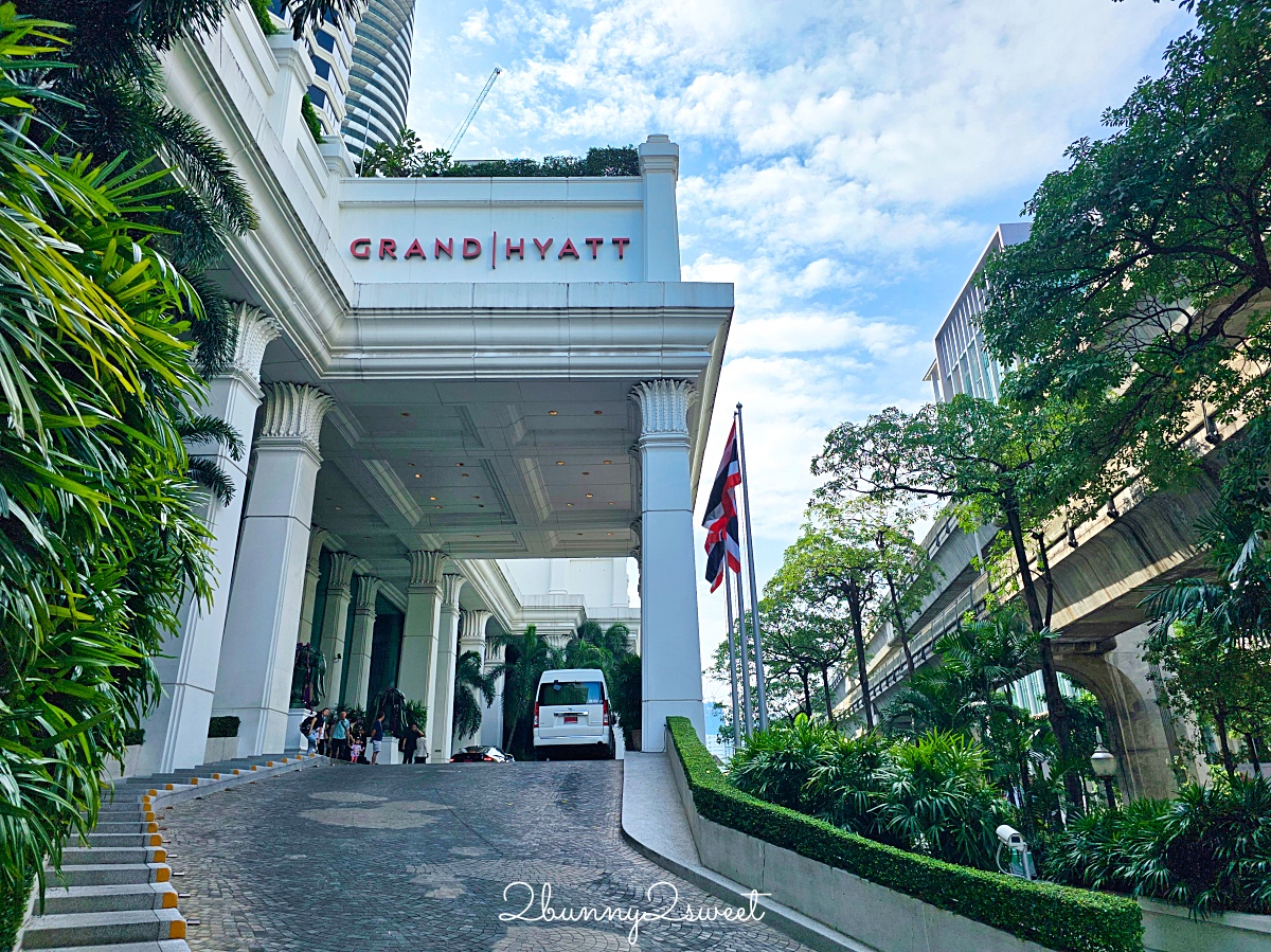 曼谷住宿「Grand Hyatt Erawan Bangkok 四面神君悅酒店」奇隆站、四面佛旁歐式宮廷風五星君悅酒店 @兔兒毛毛姊妹花