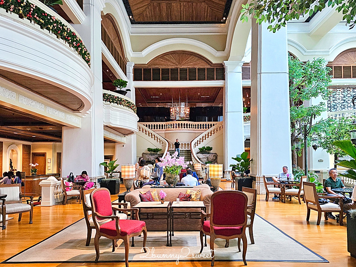曼谷住宿「Grand Hyatt Erawan Bangkok 四面神君悅酒店」奇隆站、四面佛旁歐式宮廷風五星君悅酒店 @兔兒毛毛姊妹花