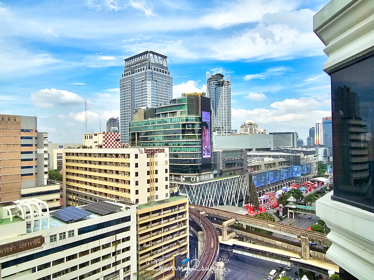 曼谷住宿「Grand Hyatt Erawan Bangkok 四面神君悅酒店」奇隆站、四面佛旁歐式宮廷風五星君悅酒店 @兔兒毛毛姊妹花