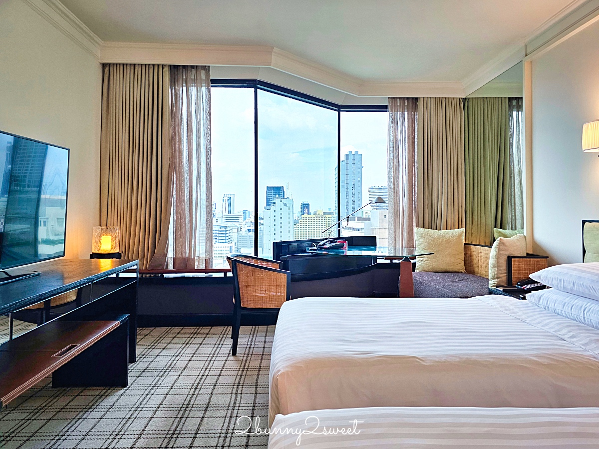 曼谷住宿「Grand Hyatt Erawan Bangkok 四面神君悅酒店」奇隆站、四面佛旁歐式宮廷風五星君悅酒店 @兔兒毛毛姊妹花