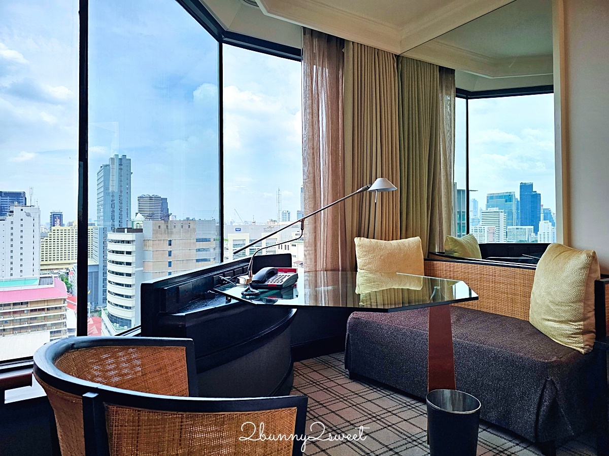 曼谷住宿「Grand Hyatt Erawan Bangkok 四面神君悅酒店」奇隆站、四面佛旁歐式宮廷風五星君悅酒店 @兔兒毛毛姊妹花
