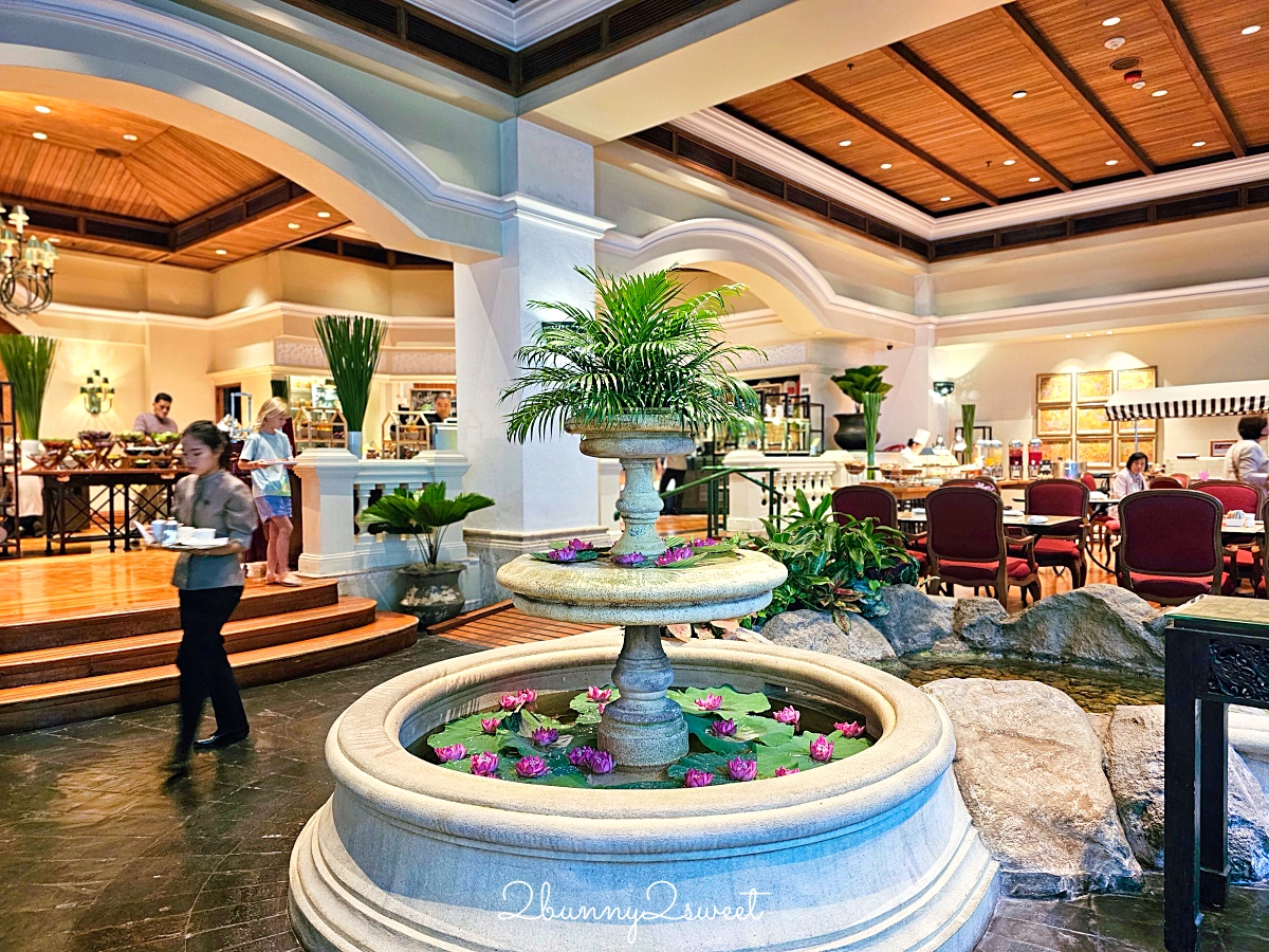 曼谷住宿「Grand Hyatt Erawan Bangkok 四面神君悅酒店」奇隆站、四面佛旁歐式宮廷風五星君悅酒店 @兔兒毛毛姊妹花