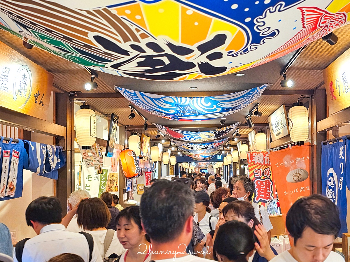 東京景點「豐洲千客萬來」超好逛江戶街道美食街 24小時豐洲萬葉俱樂部泡溫泉 @兔兒毛毛姊妹花