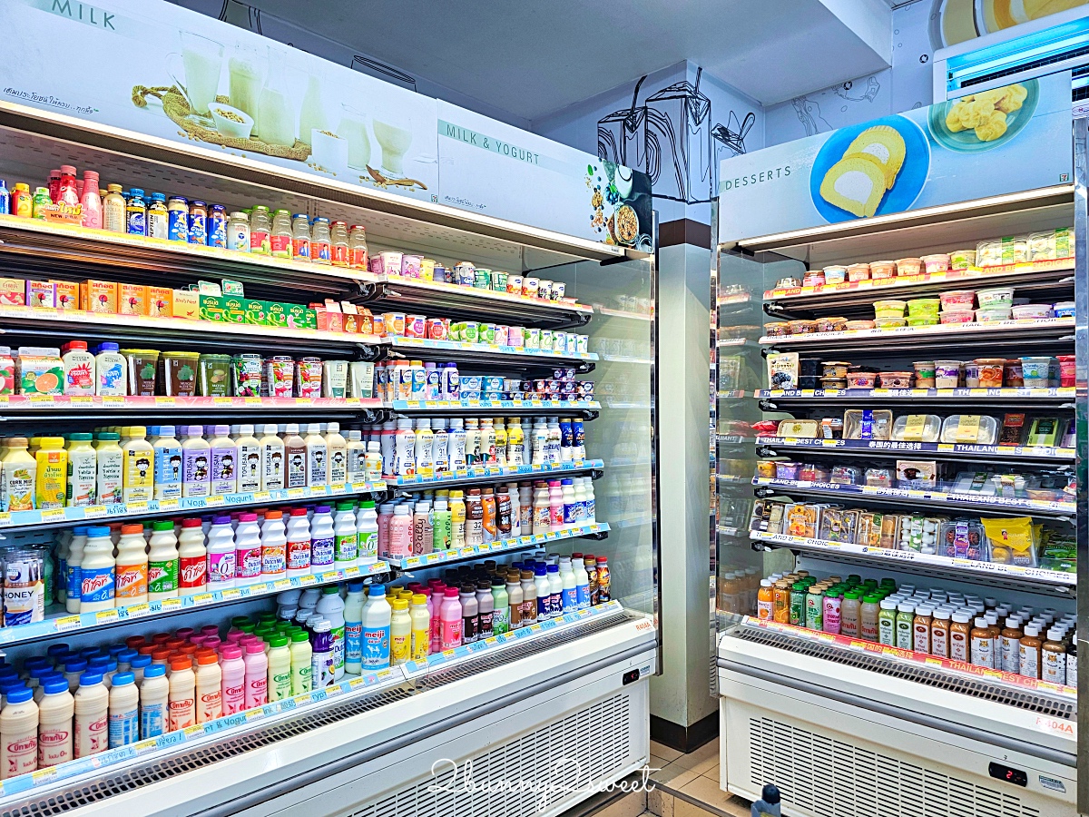 「泰國7-11必買」TOP18 推薦～熱壓吐司、微波便當、零食、飲料、藥妝、伴手禮太好買 @兔兒毛毛姊妹花