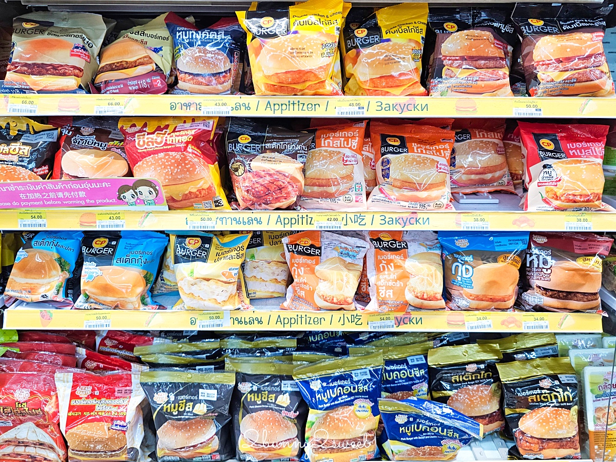 「泰國7-11必買」TOP18 推薦～熱壓吐司、微波便當、零食、飲料、藥妝、伴手禮太好買 @兔兒毛毛姊妹花