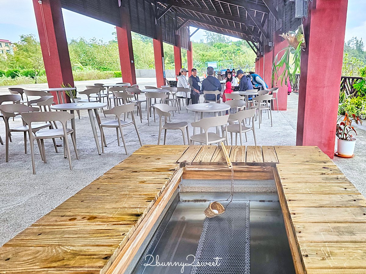 【大鵬足湯公園】全新升級！新北萬里免費溫泉泡腳池＋新開放溫泉煮蛋販賣部 @兔兒毛毛姊妹花