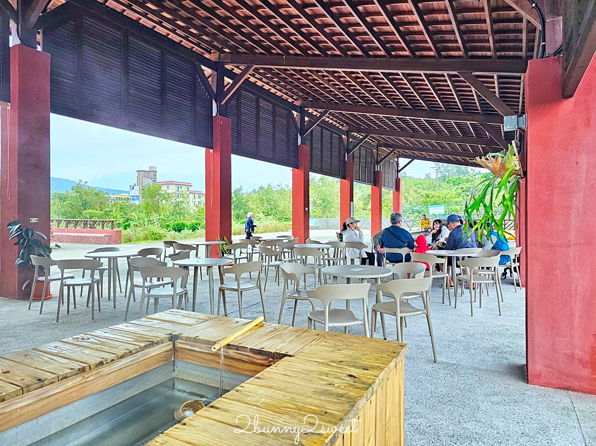 【大鵬足湯公園】全新升級！新北萬里免費溫泉泡腳池＋新開放溫泉煮蛋販賣部 @兔兒毛毛姊妹花