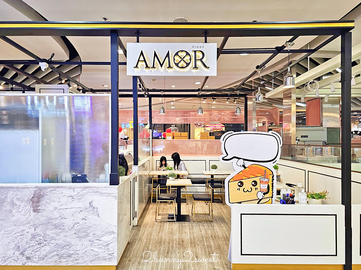 曼谷美食「AMOR Bangkok」泰國曼谷最好吃千層蛋糕，泰奶千層搭配香濃泰奶太銷魂 @兔兒毛毛姊妹花