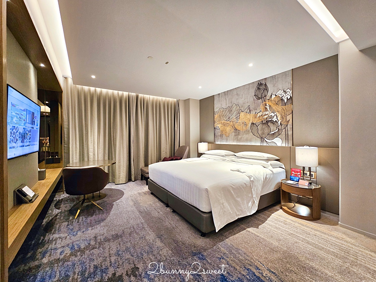 曼谷住宿「Chatrium Grand Bangkok察殿大酒店 」BTS暹羅站五星公寓式酒店，房內有廚房、洗衣機 @兔兒毛毛姊妹花