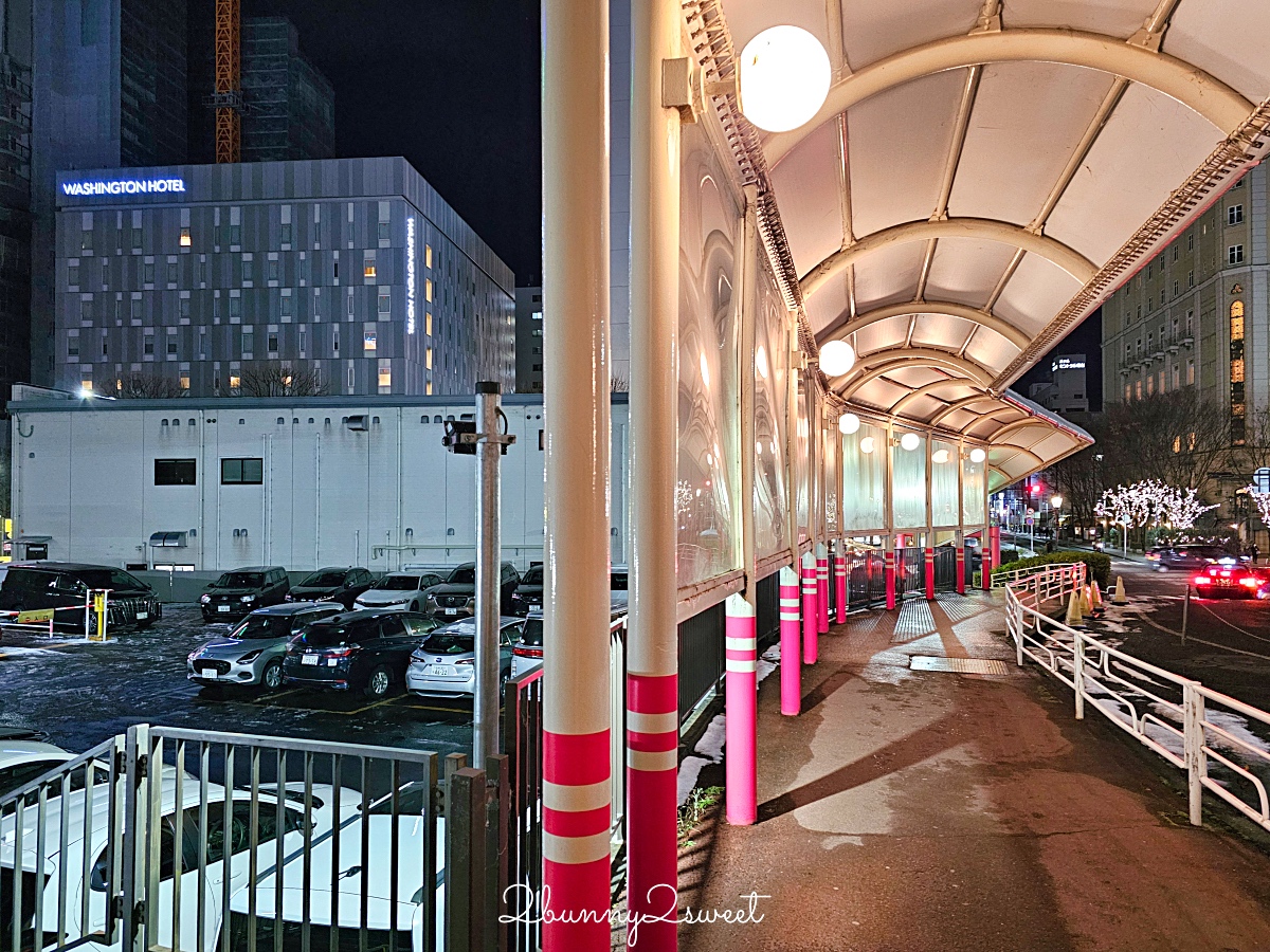 仙台住宿「仙台華盛頓酒店 Sendai Washington Hotel」5分鐘到仙台車站、樓下是便利商店 @兔兒毛毛姊妹花