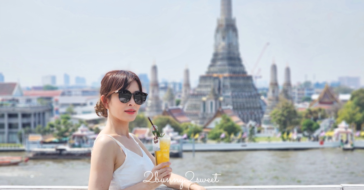 曼谷美食「View ARUN Restaurant &#038; Bar」昭披耶河畔鄭王廟第一排無敵景觀餐廳 @兔兒毛毛姊妹花