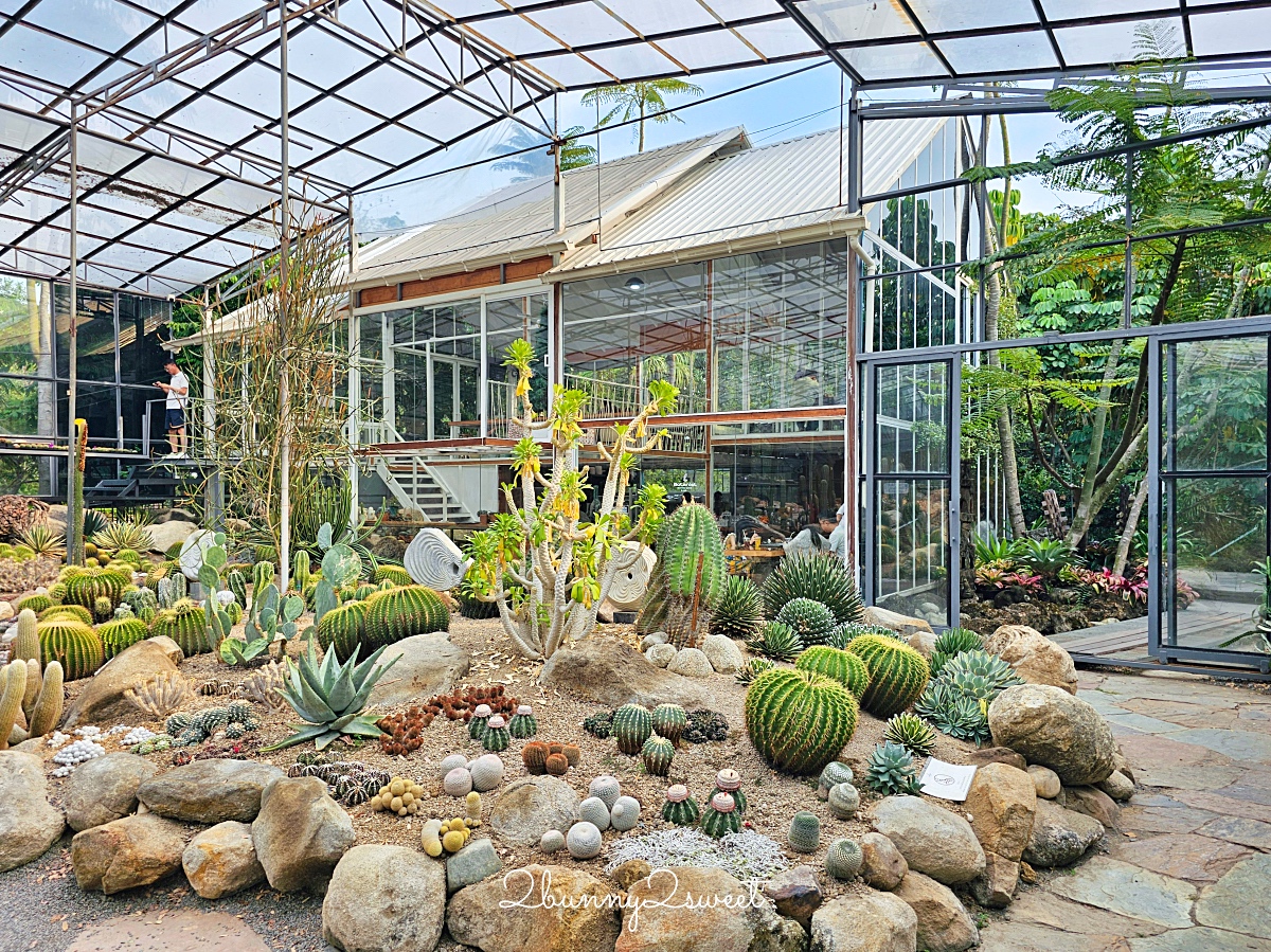 曼谷景點「Botanist activity space and more」賽佛瑞野生動物園附近秘境森林系網美咖啡廳 @兔兒毛毛姊妹花