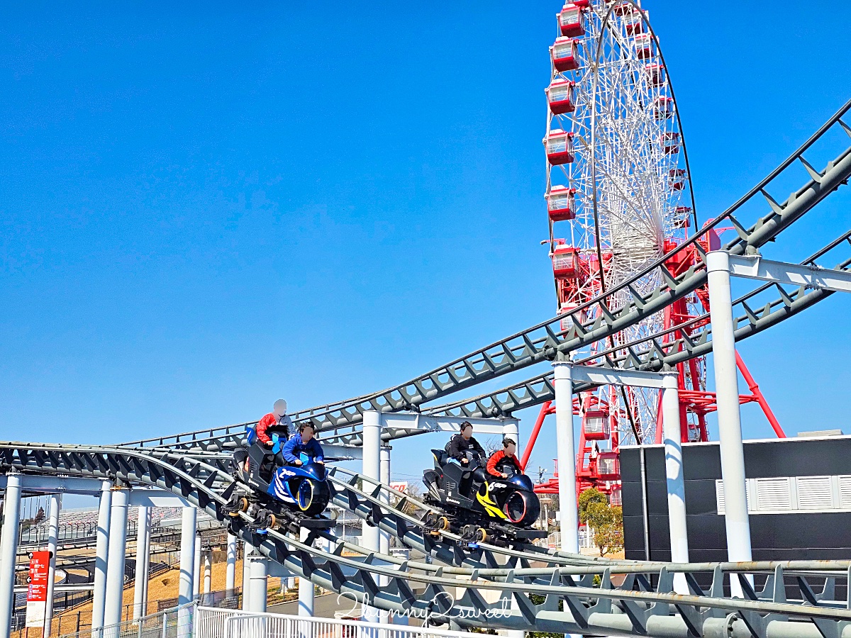 【日本鈴鹿賽車場樂園】享受在F1賽道上尬車的快感 什麼都能開的駕駛遊樂園太好玩 @兔兒毛毛姊妹花