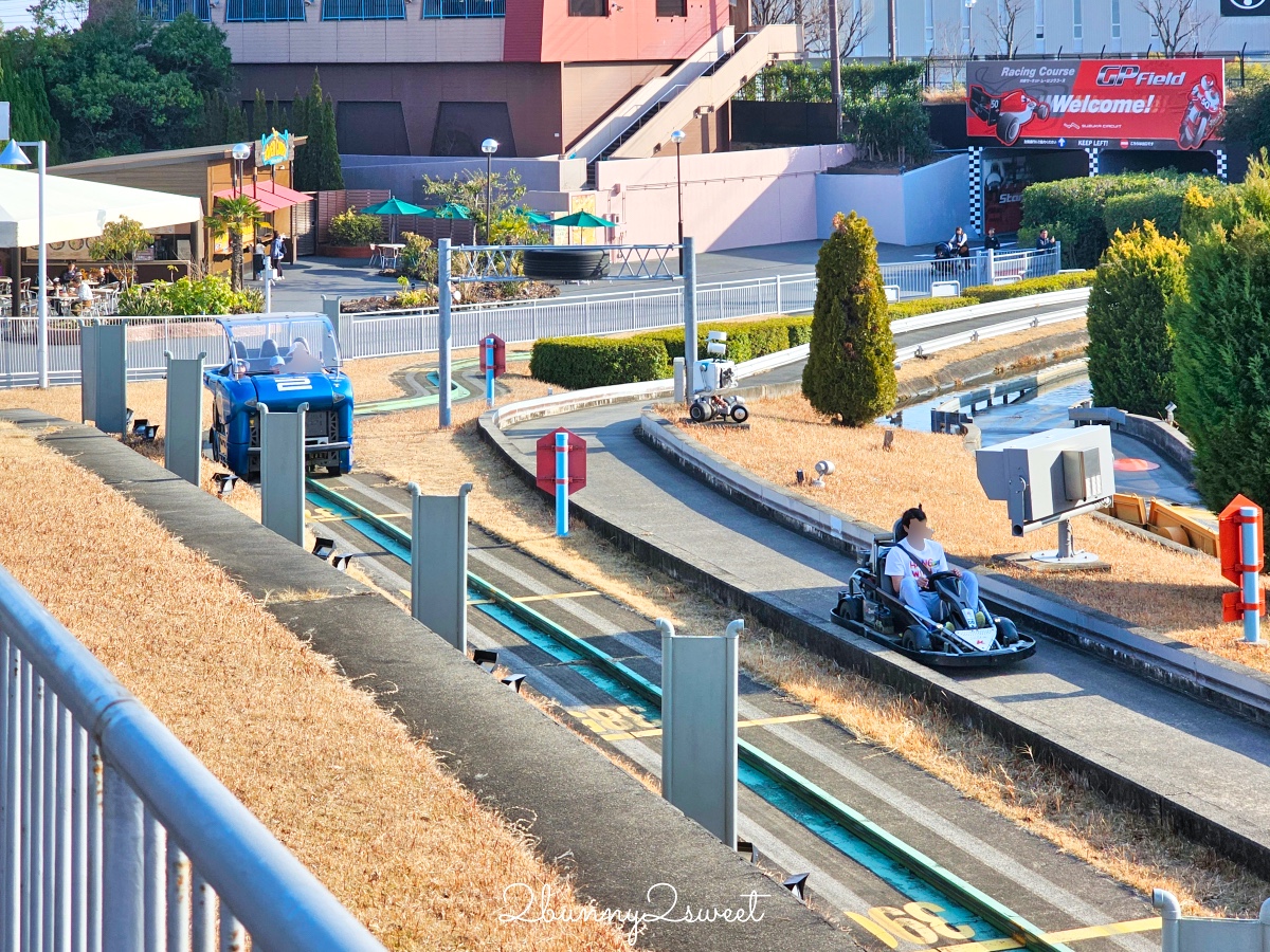 【日本鈴鹿賽車場樂園】享受在F1賽道上尬車的快感 什麼都能開的駕駛遊樂園太好玩 @兔兒毛毛姊妹花
