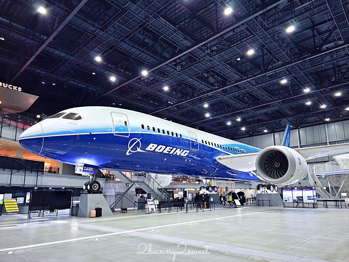 中部國際機場【波音博物館 FLIGHT OF DREAMS】名古屋機場免費飛機博物館/兒童室內樂園 @兔兒毛毛姊妹花