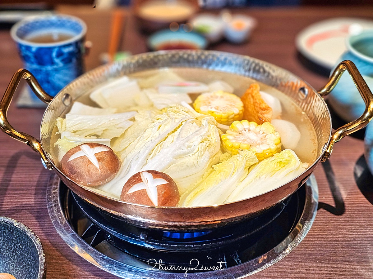 台北喜來登「桃山日本料理」春季鍋物盛宴 日本A5和牛火鍋太美味｜善導寺美食 @兔兒毛毛姊妹花