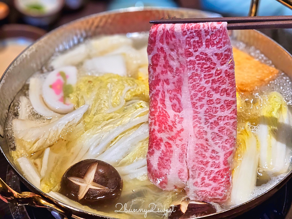 台北喜來登「桃山日本料理」春季鍋物盛宴 日本A5和牛火鍋太美味｜善導寺美食 @兔兒毛毛姊妹花