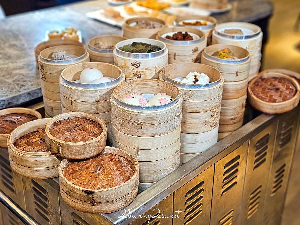 信義區美食「新葡苑信義遠百A13店」台北蒸籠推車港點吃到飽，一人777實現蝦仁腸粉自由 @兔兒毛毛姊妹花