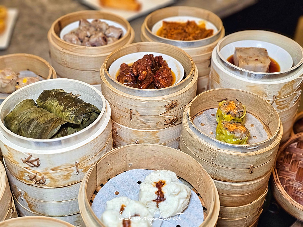 信義區美食「新葡苑信義遠百A13店」台北蒸籠推車港點吃到飽，一人777實現蝦仁腸粉自由 @兔兒毛毛姊妹花