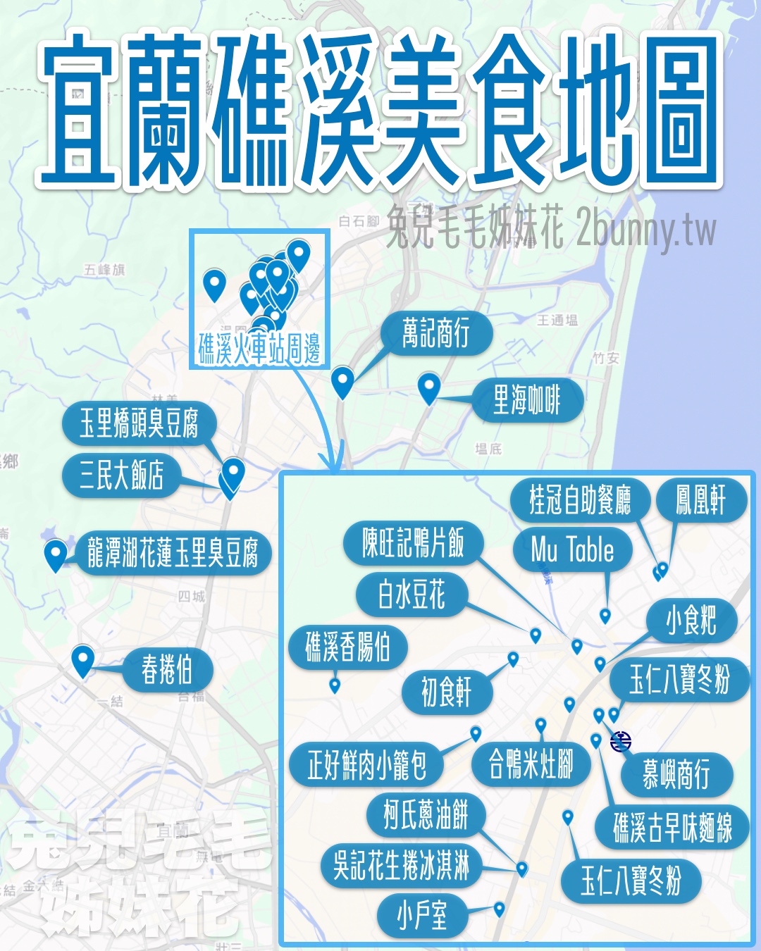 2025「宜蘭礁溪美食推薦」礁溪特色小吃、排隊餐廳、隱藏美食、吃到飽buffet全收錄 @兔兒毛毛姊妹花