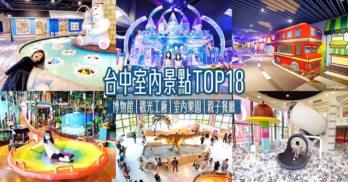 【台中室內樂園推薦】異想新樂園：全台最大3000坪親子樂園，八大主題玩到不想回家 @兔兒毛毛姊妹花