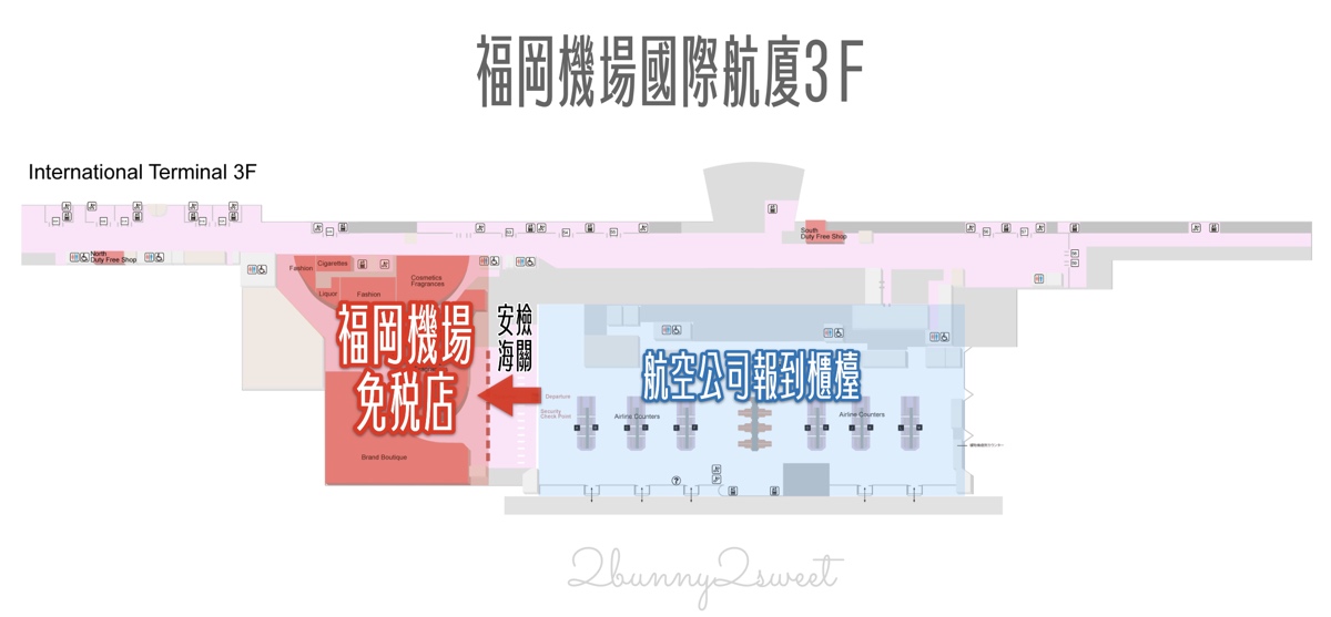 九州福岡購物「福岡機場免稅店」2025盛大改裝重新開幕!! 必逛重點 / 95折優惠券分享 @兔兒毛毛姊妹花
