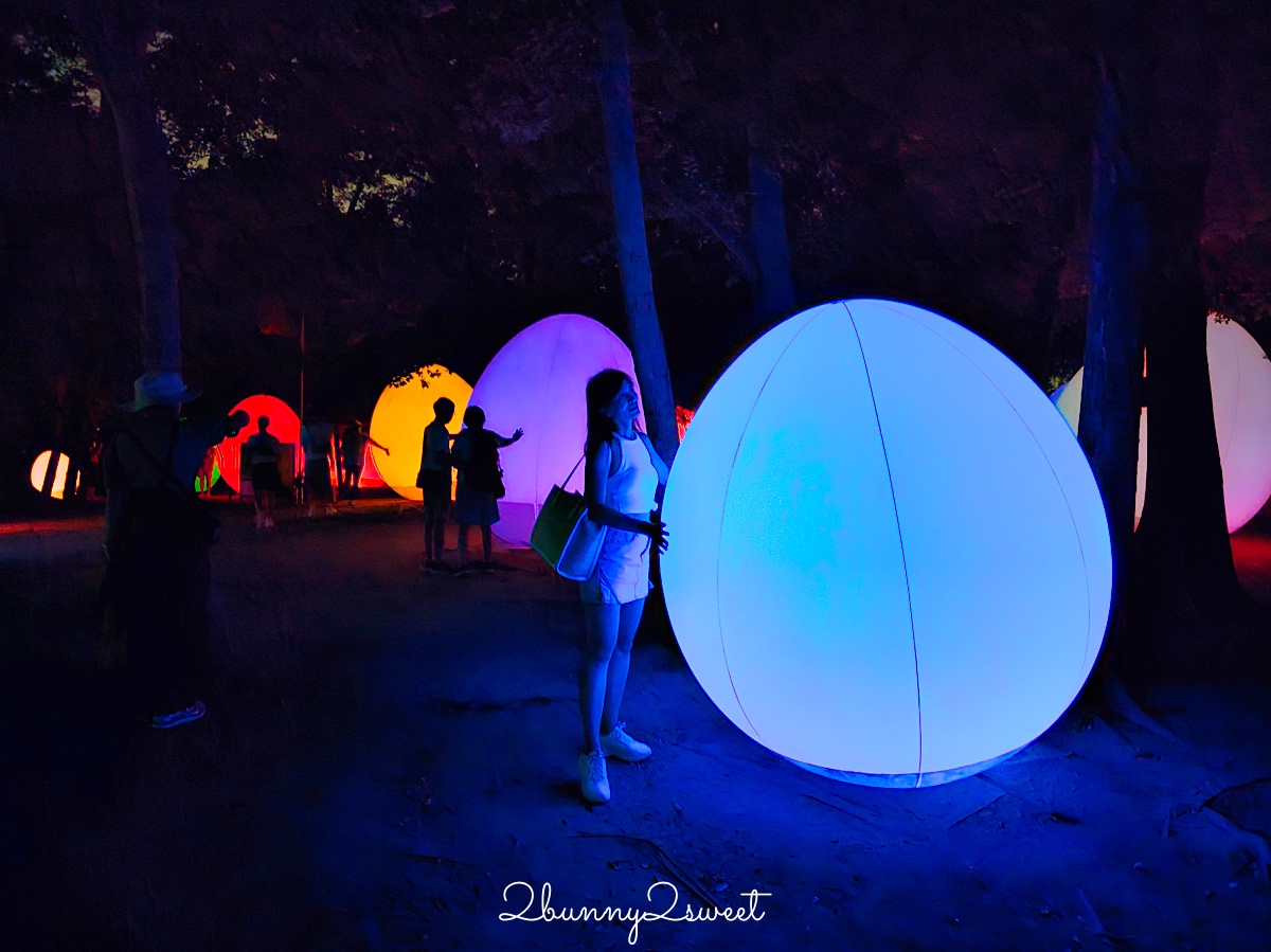 「大阪長居植物園 teamLab」7萬坪公園變身夜間美拍景點｜teamLab Botanical Garden Osaka @兔兒毛毛姊妹花