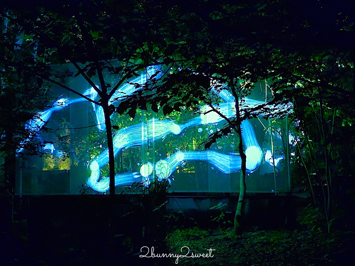 「大阪長居植物園 teamLab」7萬坪公園變身夜間美拍景點｜teamLab Botanical Garden Osaka @兔兒毛毛姊妹花