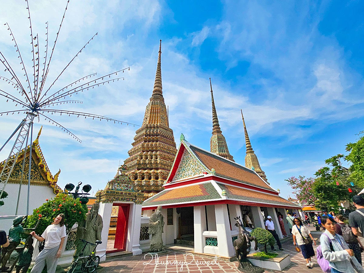 曼谷景點「臥佛寺 Wat Pho」交通方式 必看重點～曼谷最古老寺院 46米巨大臥佛太壯觀 @兔兒毛毛姊妹花