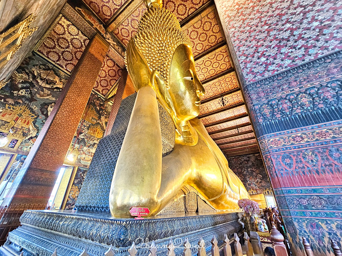 曼谷景點「臥佛寺 Wat Pho」交通方式 必看重點～曼谷最古老寺院 46米巨大臥佛太壯觀 @兔兒毛毛姊妹花