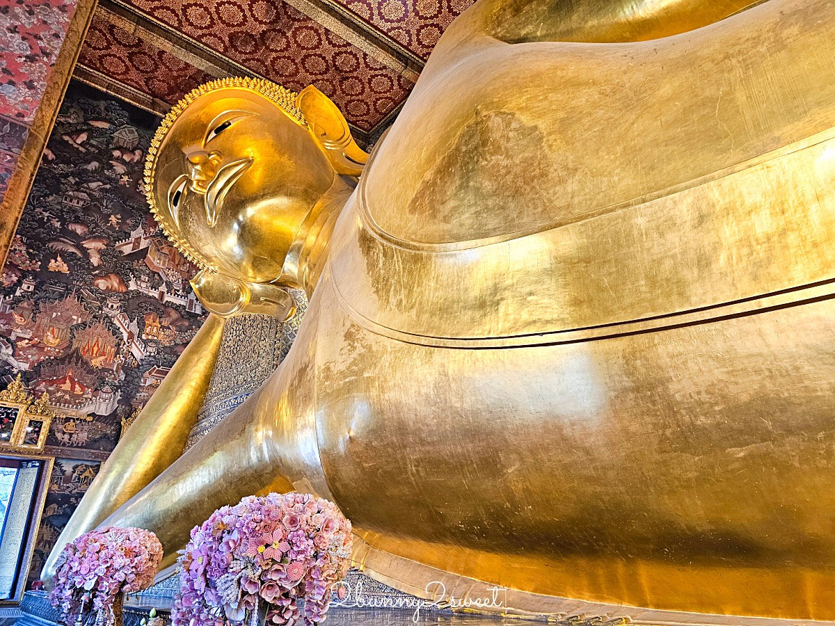 曼谷景點「臥佛寺 Wat Pho」交通方式 必看重點～曼谷最古老寺院 46米巨大臥佛太壯觀 @兔兒毛毛姊妹花